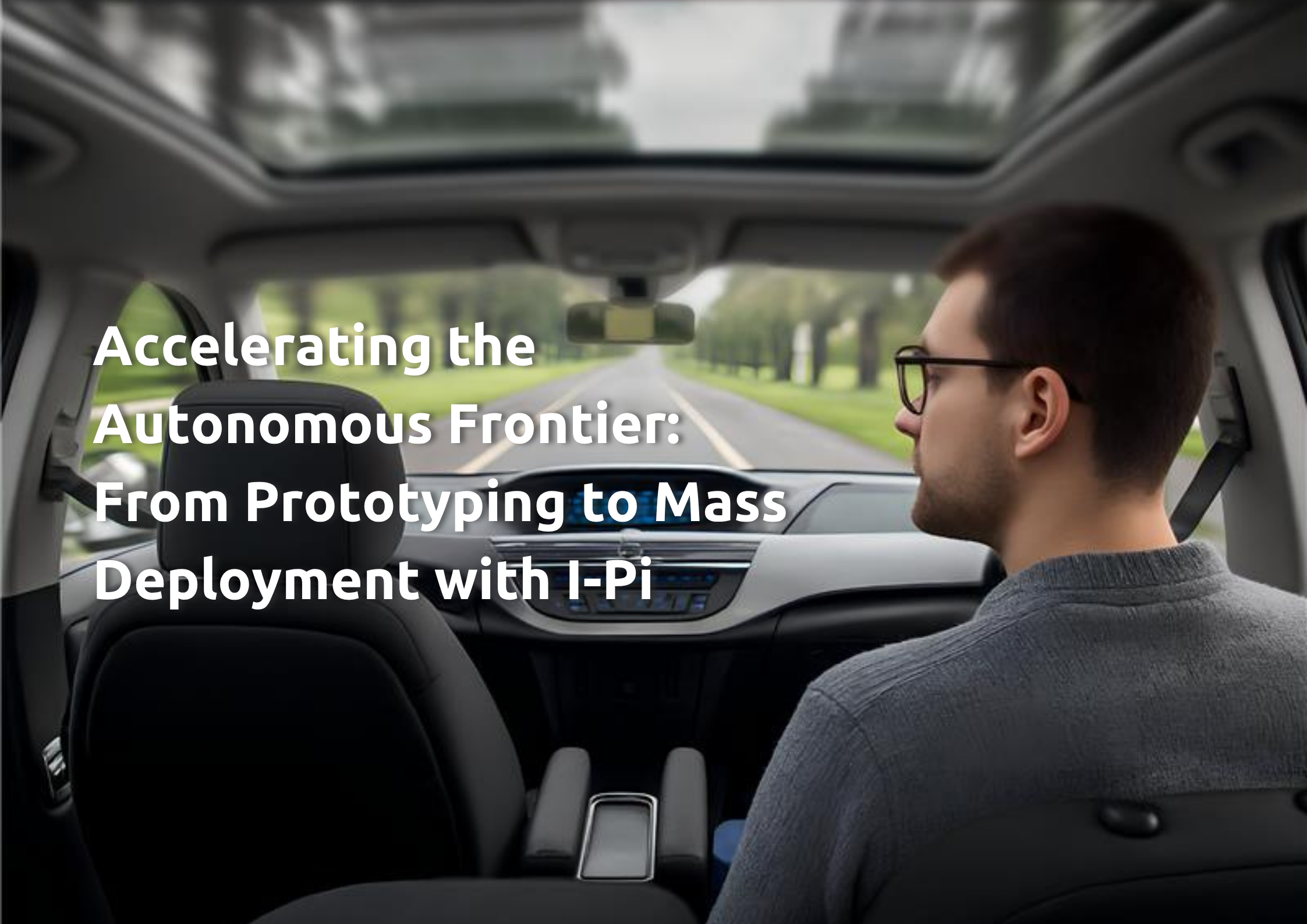 Accelerating the Autonomous Frontier: From Prototyping to Mass Deployment with I-Pi