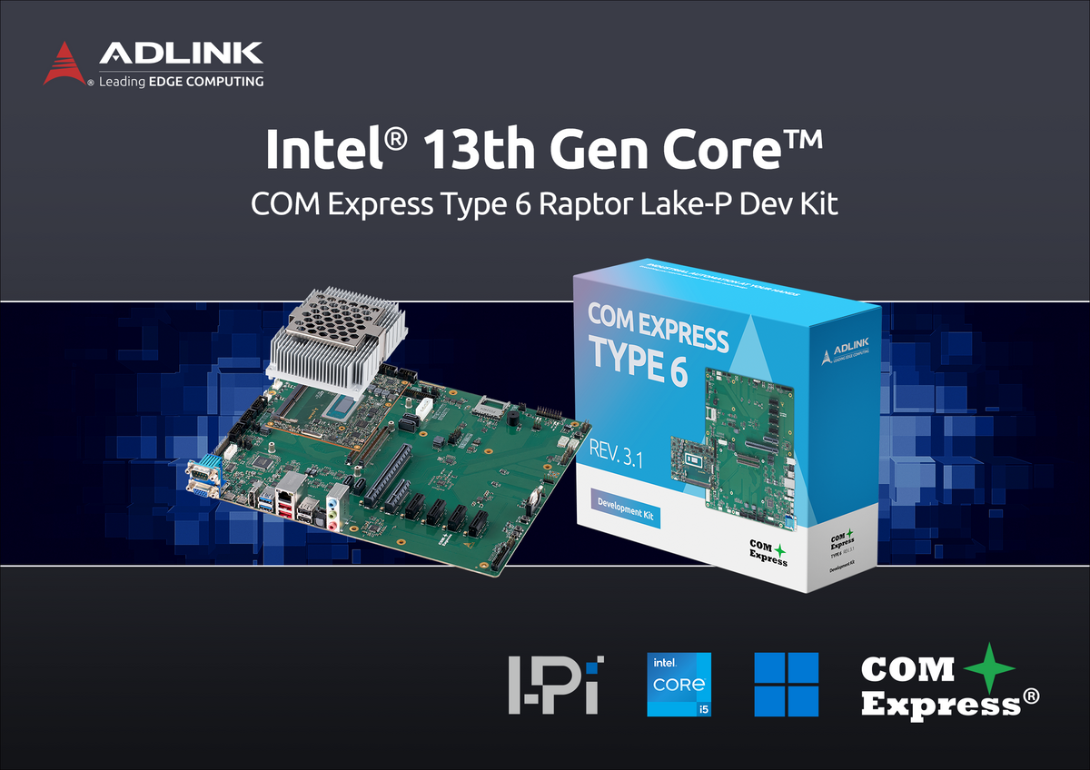 13th Gen Intel Core COM Express Module, with PCIe Gen4 and USB4 suppor ...
