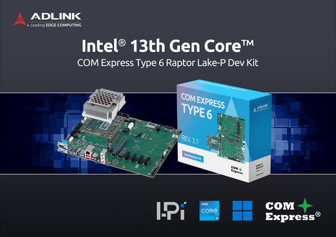 13th Gen Intel Core COM Express Module, with PCIe Gen4 and USB4 support, is readily available in an I-Pi devkit