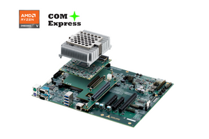 COM Express Type 7 Ryzen V3000 product image.