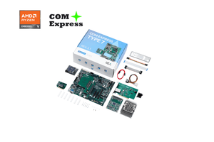 COM Express Type 7 Ryzen V3000 development kit based on AMD Embedded Ryzen V3000 (V3C18I) SoC - unpacked