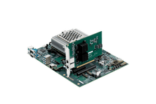 画像をギャラリービューアに読み込む, COM Express Type 7 Ryzen V3000 with 10GbE SFP+ Network Adapter Card
