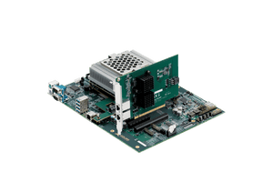 COM Express Type 7 Ryzen V3000 with 10GbE SFP+ Network Adapter Card